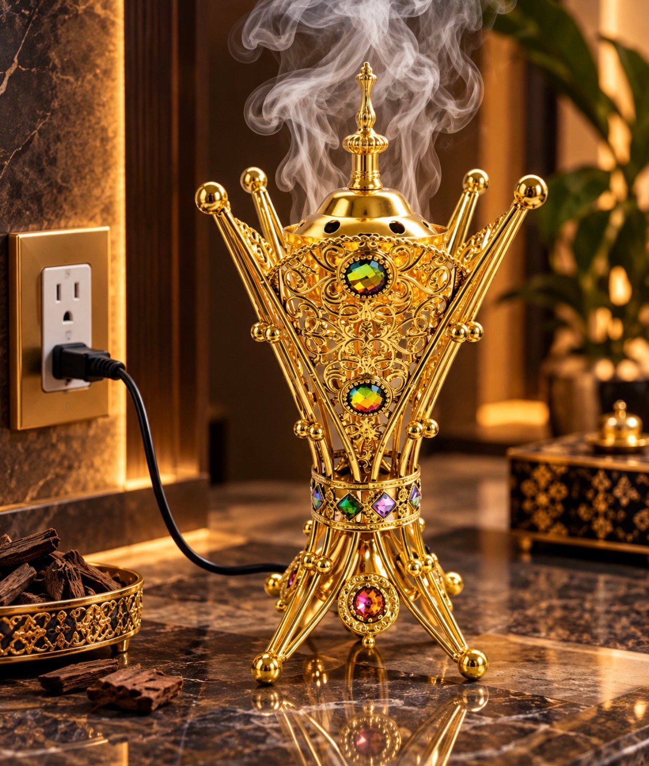 Bakhoor Burner 001 — Bakhoor Burner by The Maharaja Perfumes